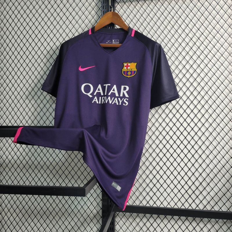 Barcelona 2° Uniforme 2016 - 2017