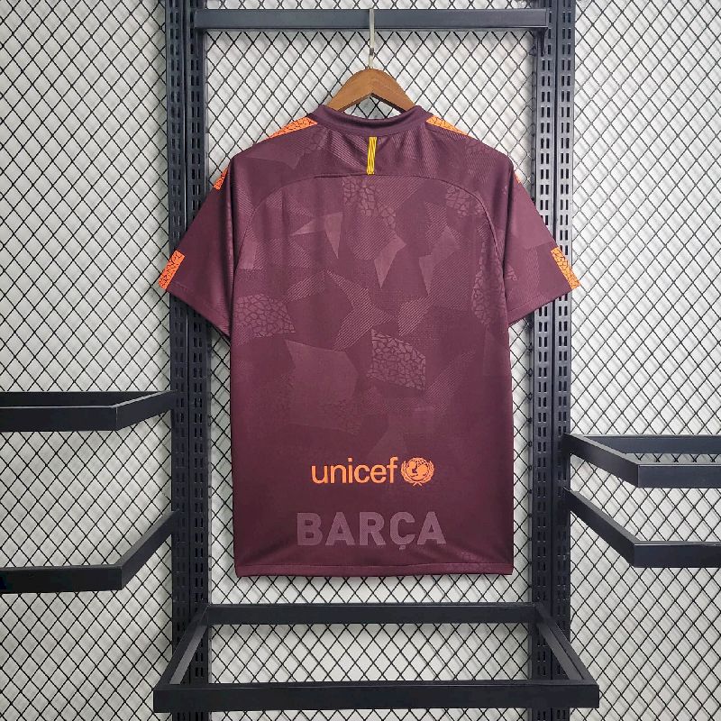 Barcelona 3° Uniforme 2017 - 2018