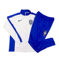 Brasil Conjunto de Treino Retro Branco e Azul 2024
