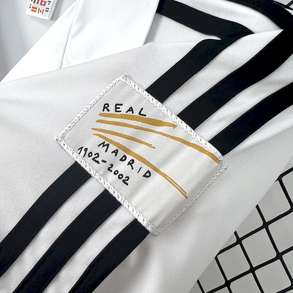 Real Madrid 1° Uniforme 2001 - 2002