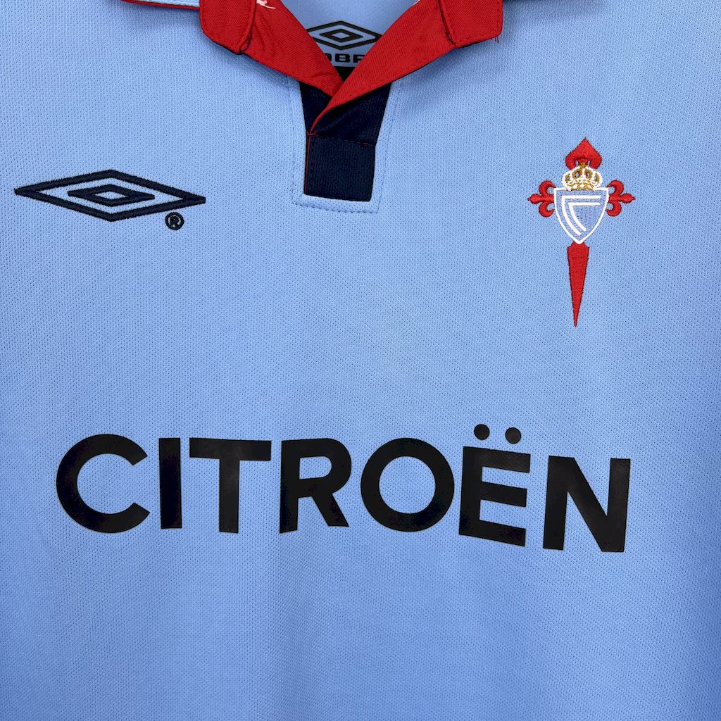 Celta de Vigo 1° Uniforme 2003 - 2004