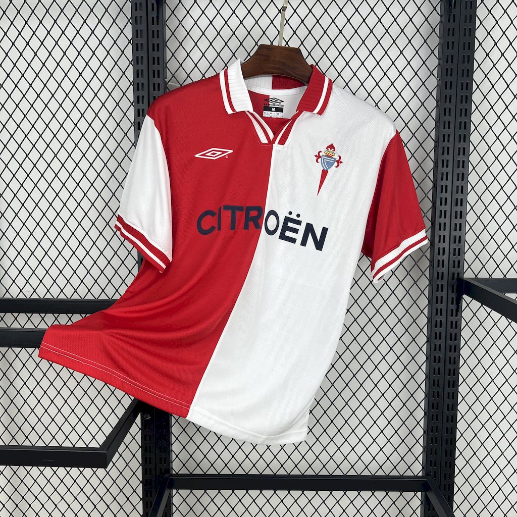 Celta de Vigo 2° Uniforme 2001 - 2002