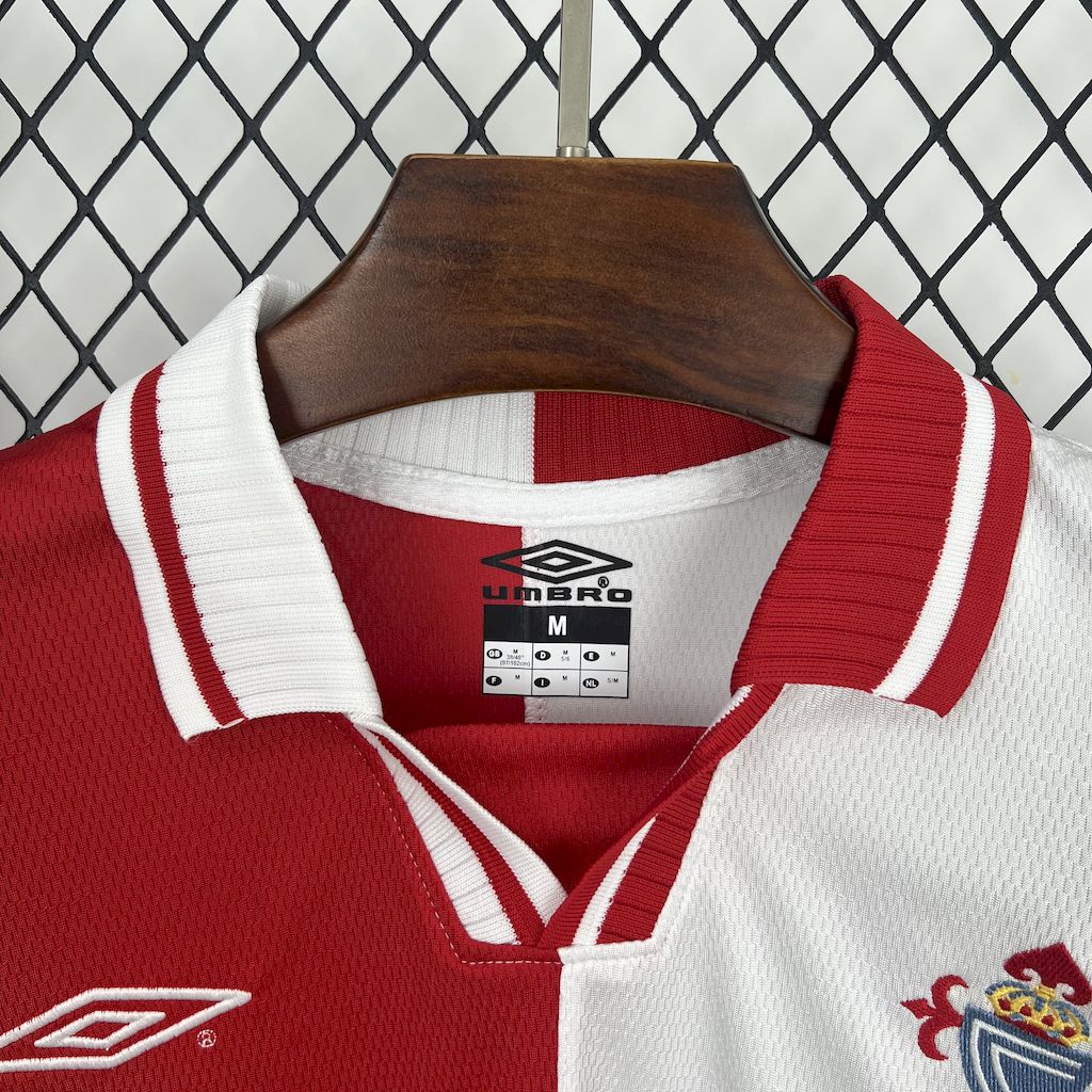 Celta de Vigo 2° Uniforme 2001 - 2002