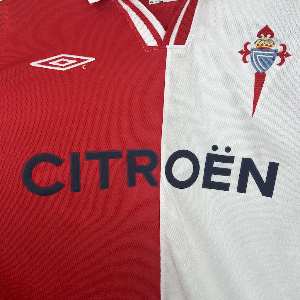 Celta de Vigo 2° Uniforme 2001 - 2002