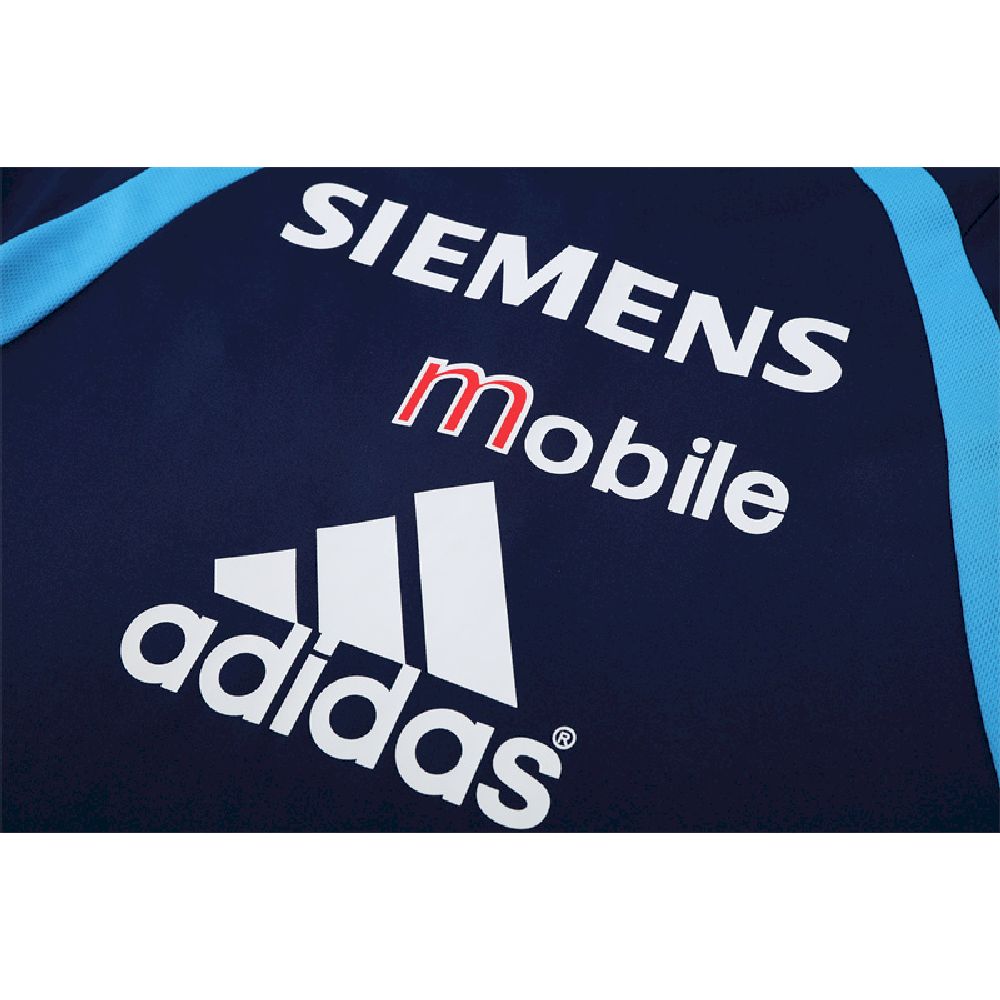 Moletom com Zíper 1/4 Real Madrid Uniforme de Treino 2003 - 2004