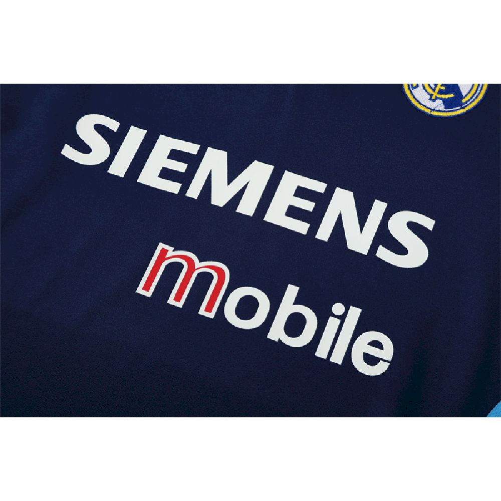 Moletom com Zíper 1/4 Real Madrid Uniforme de Treino 2003 - 2004