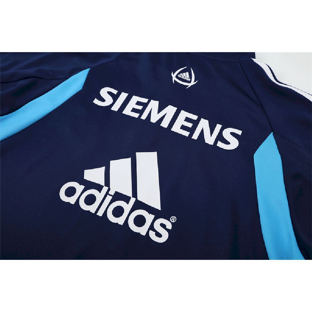 Moletom com Zíper 1/4 Real Madrid Uniforme de Treino 2005 - 2006