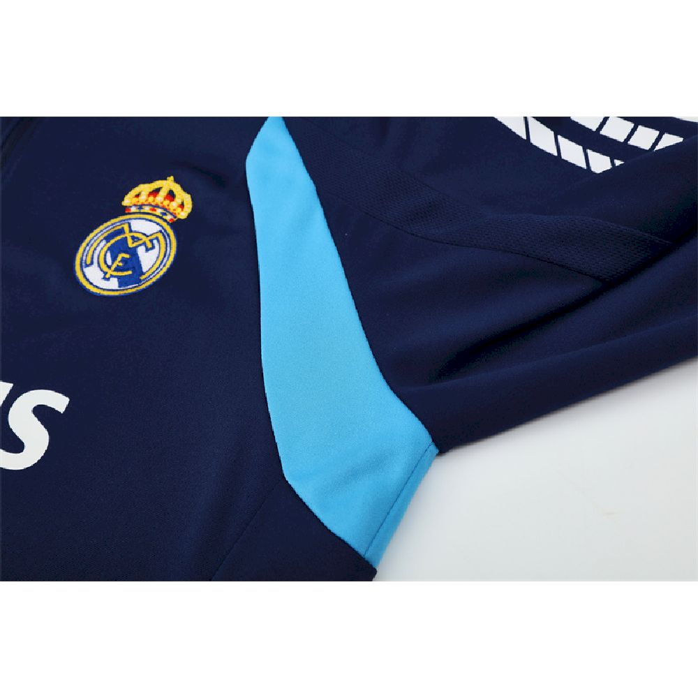 Moletom com Zíper 1/4 Real Madrid Uniforme de Treino 2005 - 2006