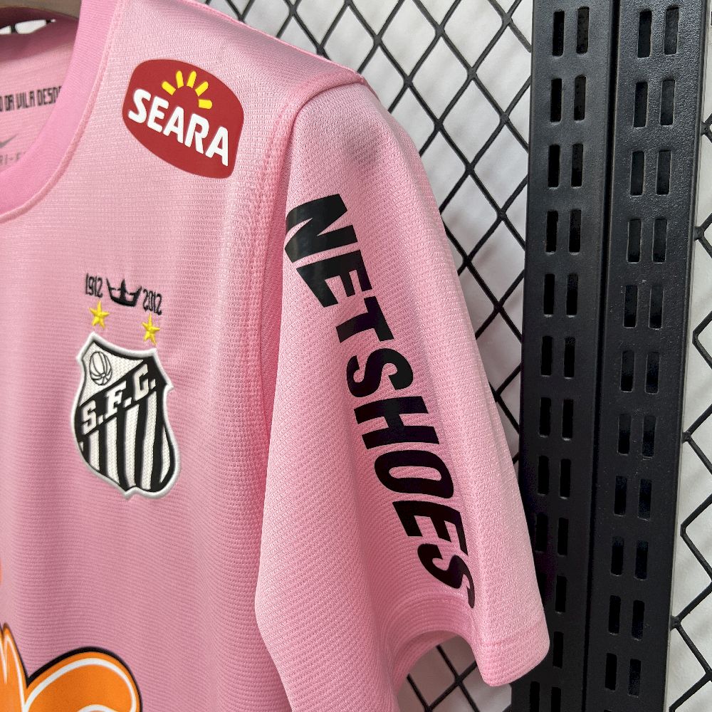 Santos Uniforme Centenário Rosa 1912 - 2012