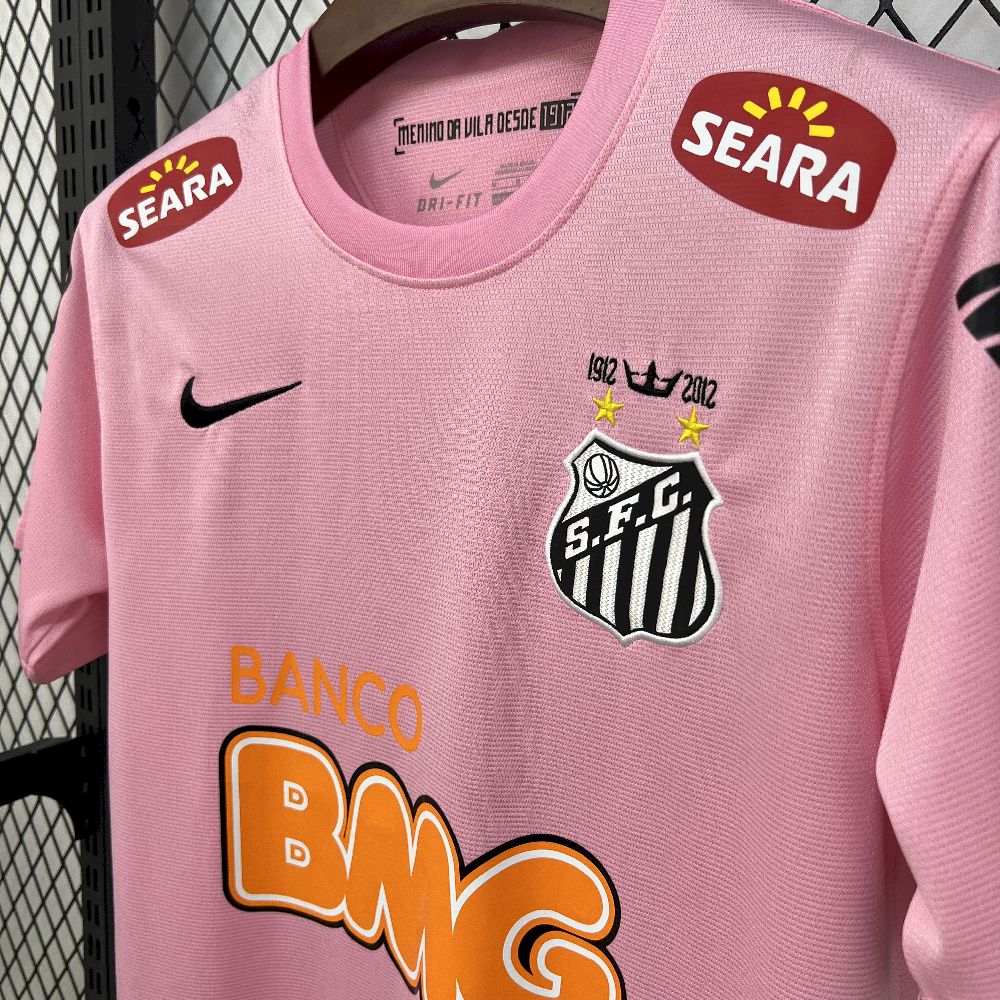 Santos Uniforme Centenário Rosa 1912 - 2012