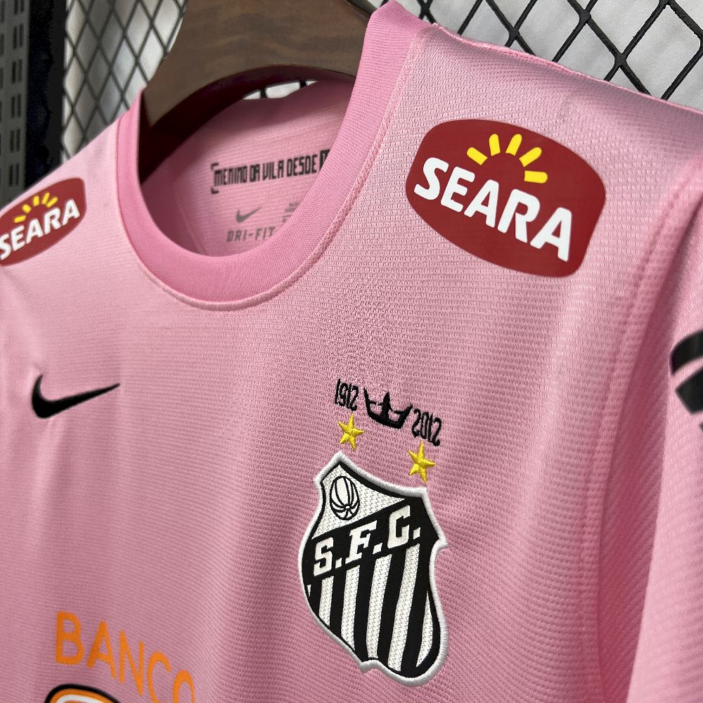 Santos Uniforme Centenário Rosa 1912 - 2012
