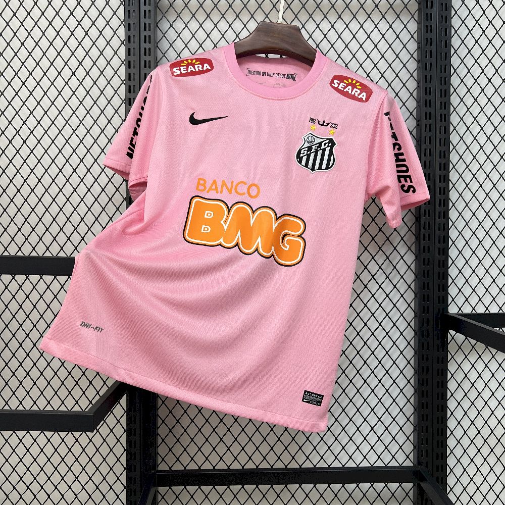 Santos Uniforme Centenário Rosa 1912 - 2012