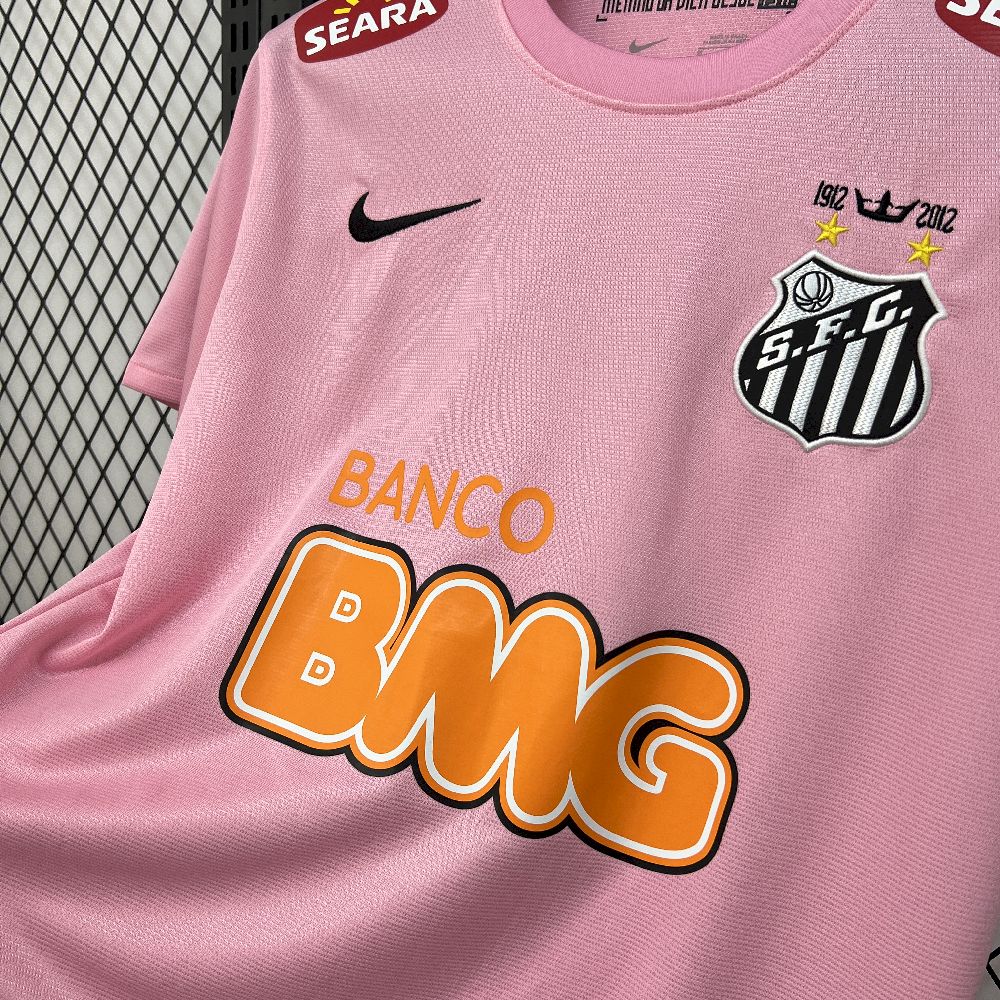 Santos Uniforme Centenário Rosa 1912 - 2012