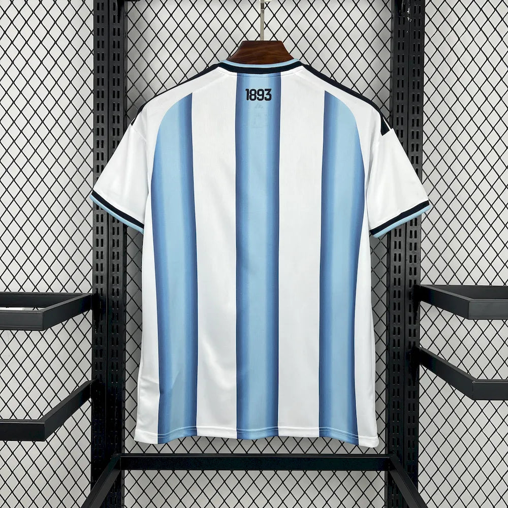 Argentina 1° Uniforme 2026 com Patch Campeão 2022