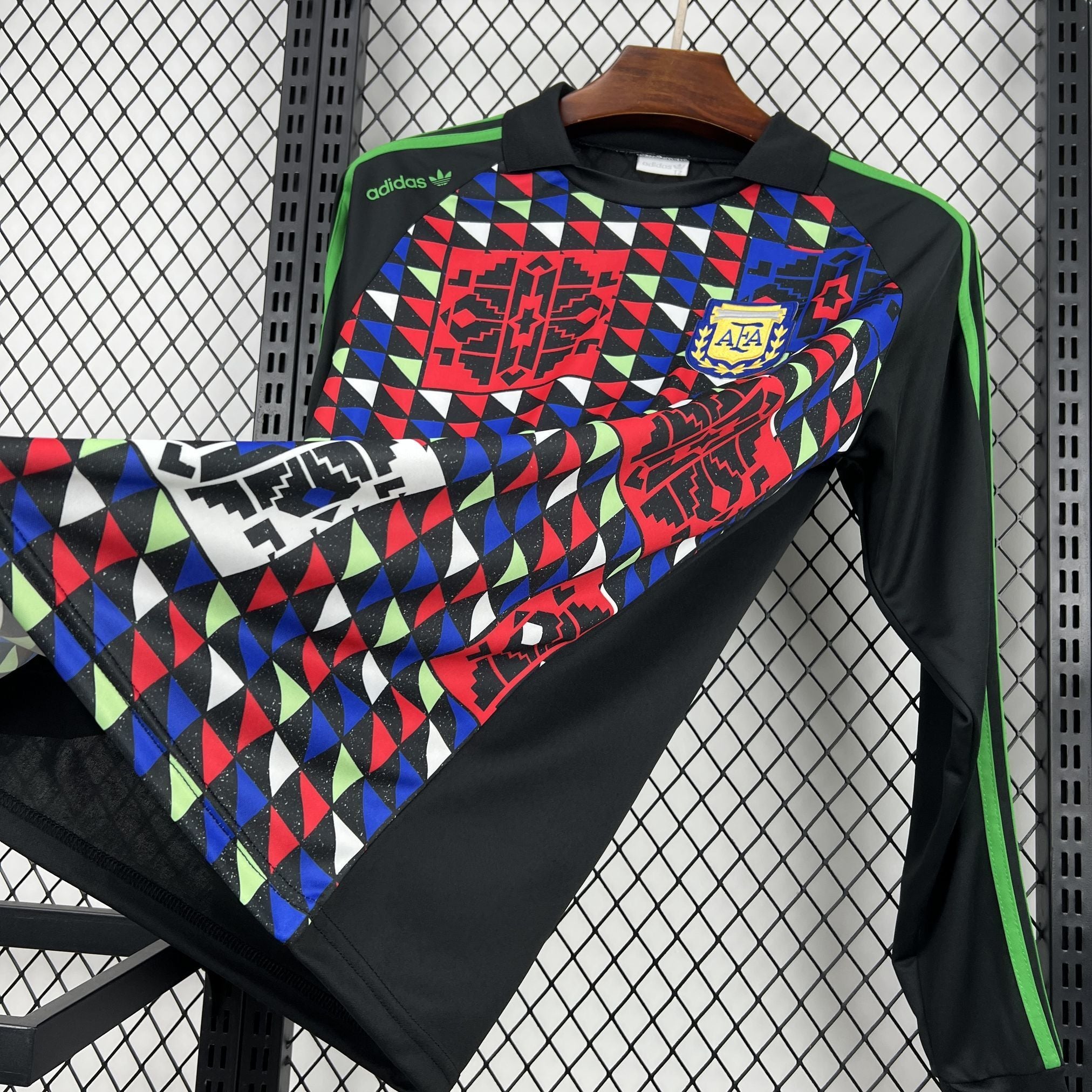 Argentina Uniforme de Goleiro 1990