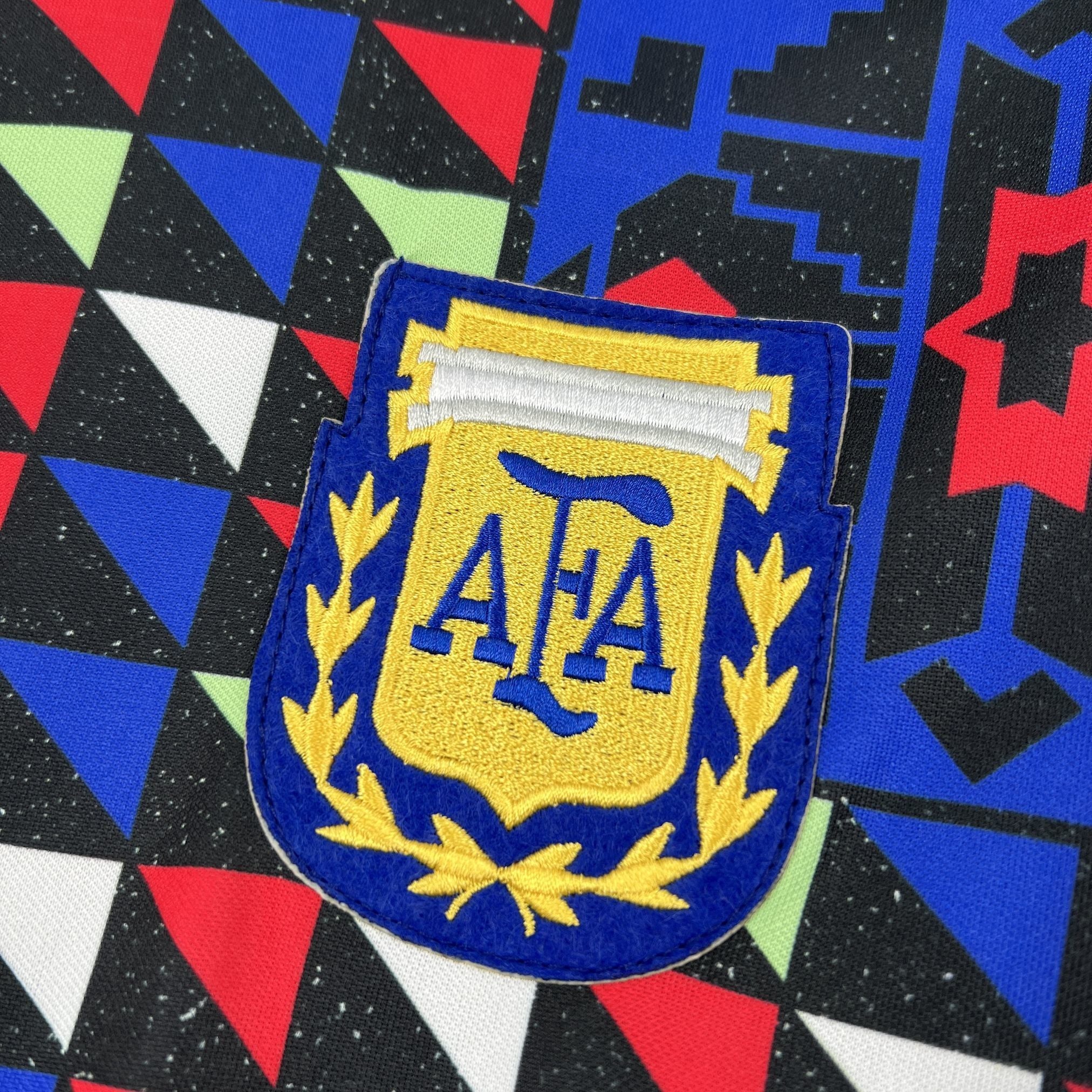 Argentina Uniforme de Goleiro 1990