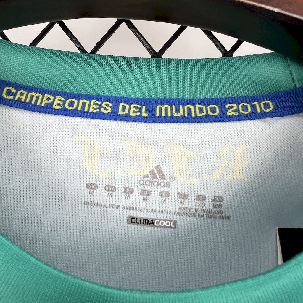 Espanha Uniforme de Goleiro 2010