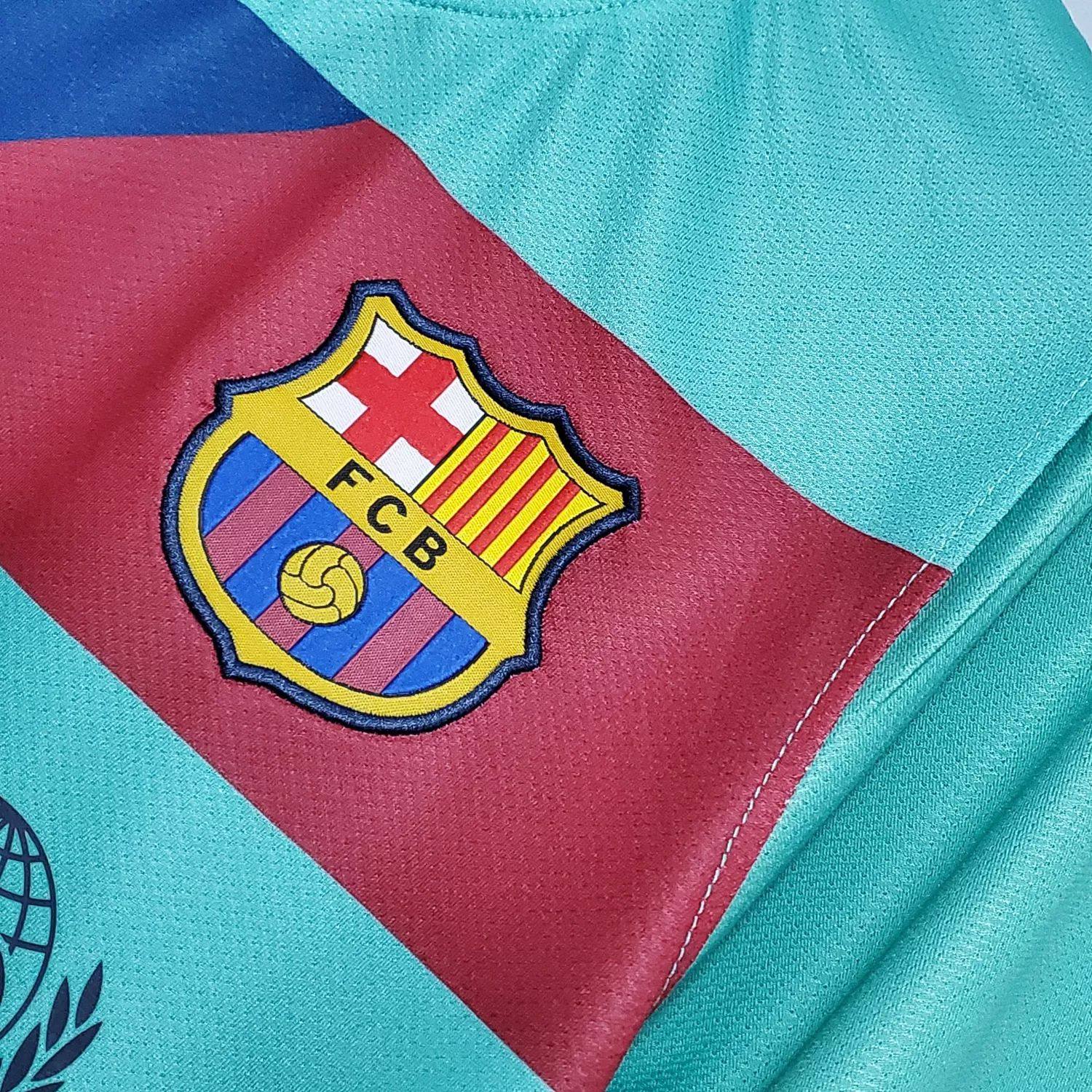 Barcelona 2° Uniforme 2010 - 2011