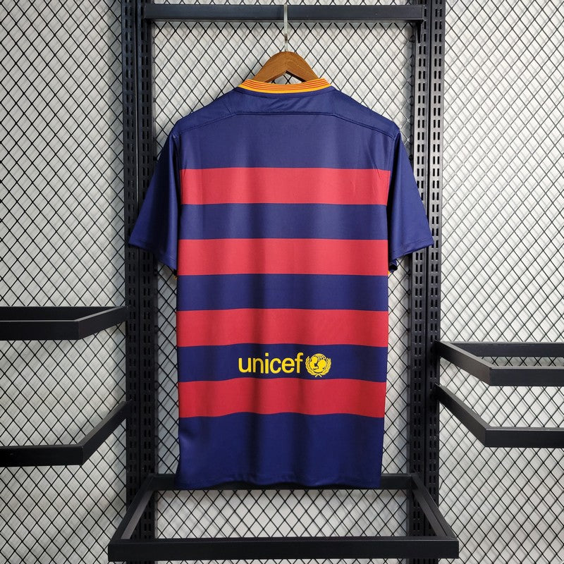 Barcelona 1° Uniforme 2015 - 2016