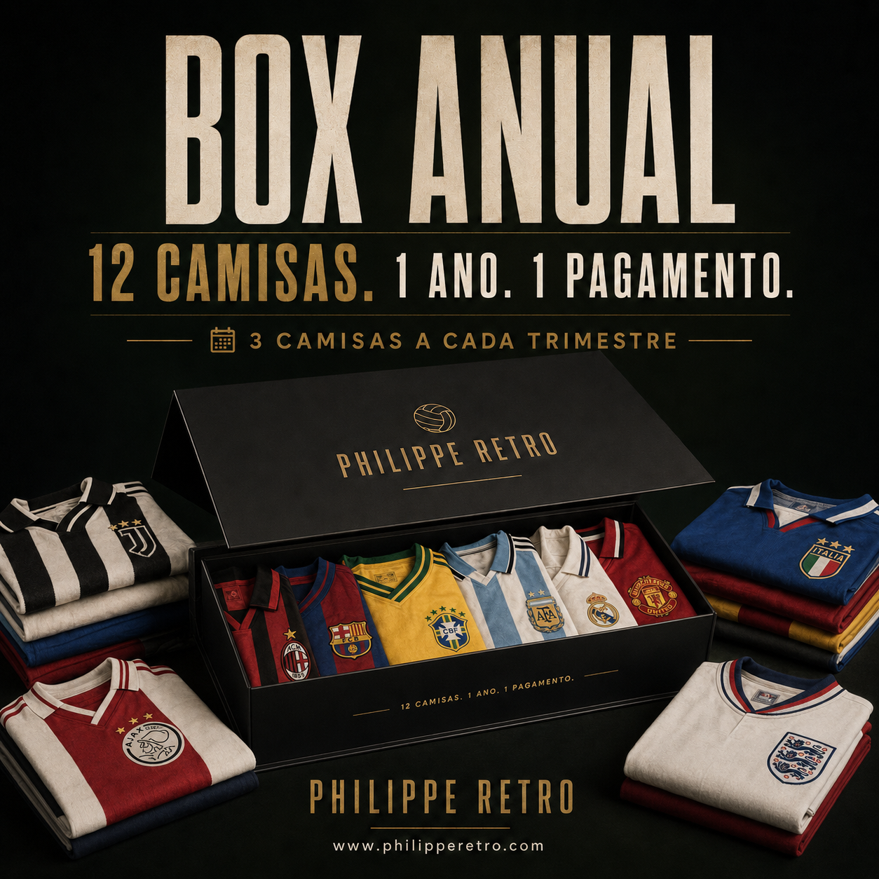 Box de 12 Camisas