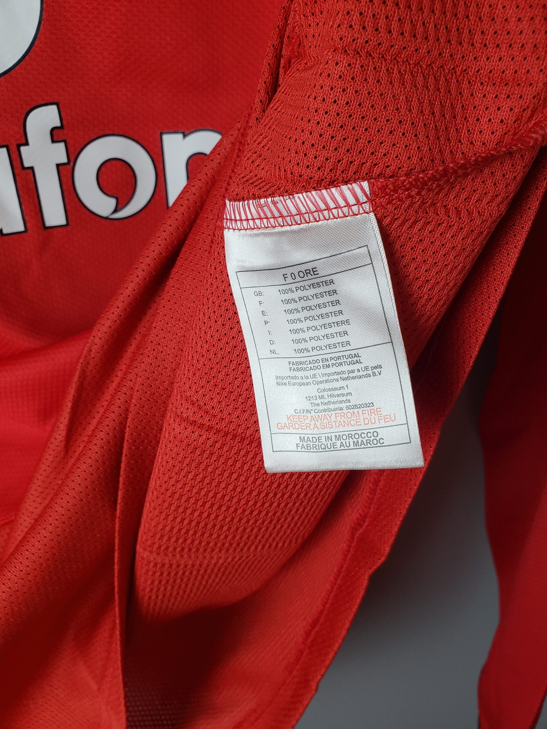 Manchester United 1° Uniforme 2004 - 2005