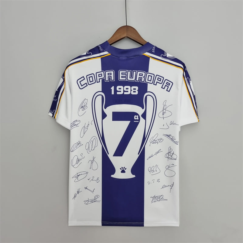 Real Madrid Edição 7° Champions League 1998