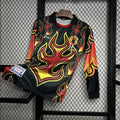 Japão Uniforme de Goleiro 1998 Chama Flamejante